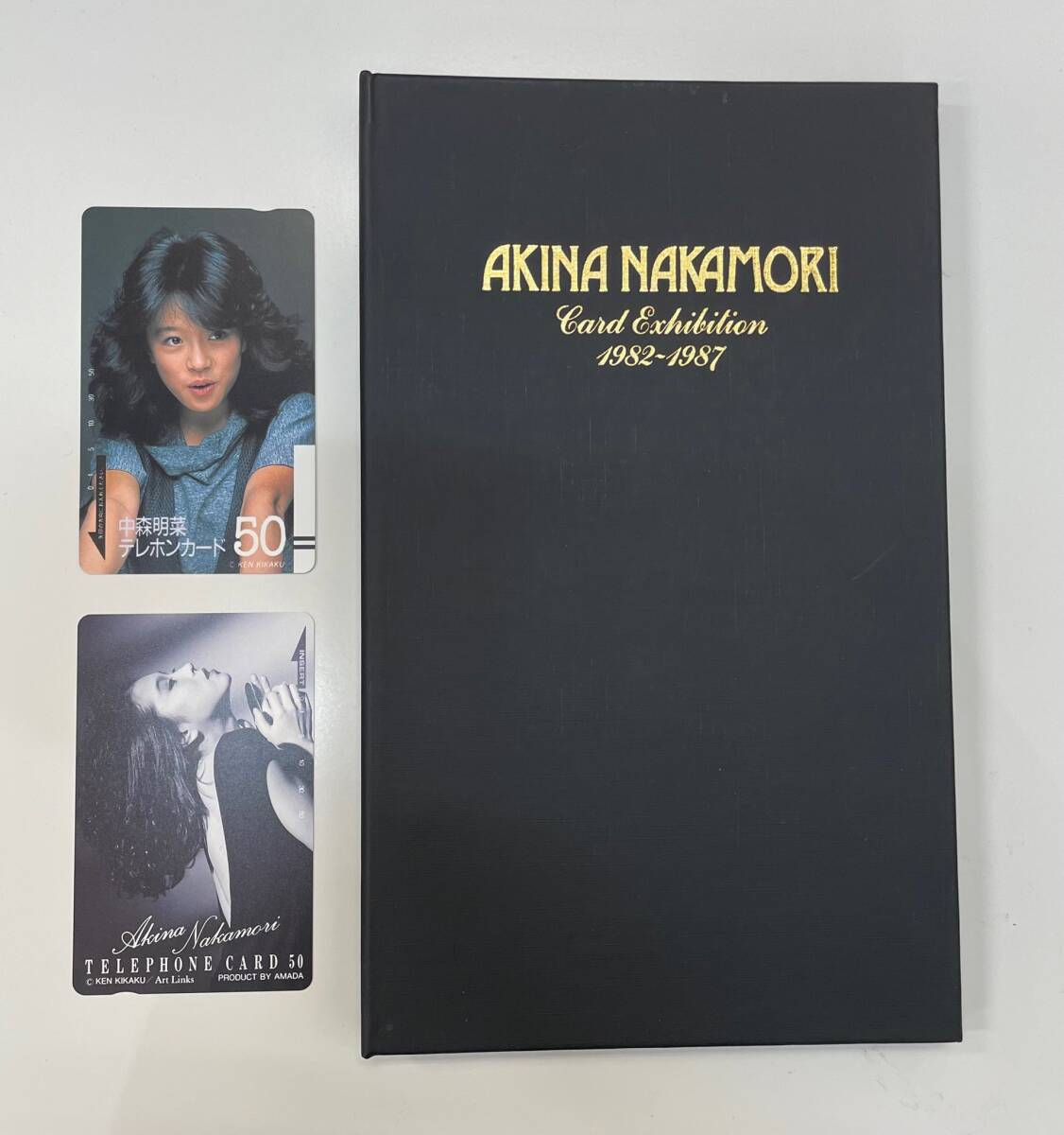 #672A 【中森明菜】1982～1987年 テレカ ブックレット セット 合計20枚 (50度 18枚＋追加2枚) EP シングルレコード テレホンカードの画像1