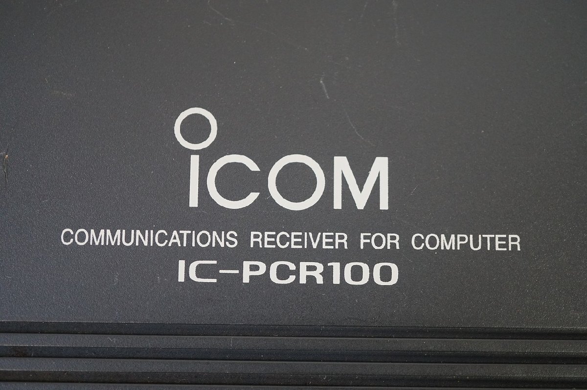 [NZ][E4313280] ICOM アイコム IC-PCR1000 受信機 コミュニケーションレシーバー 取扱説明書、元箱付き_画像3
