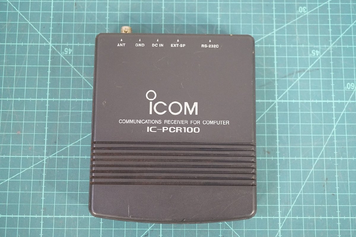 [NZ][E4313280] ICOM アイコム IC-PCR1000 受信機 コミュニケーションレシーバー 取扱説明書、元箱付き_画像2