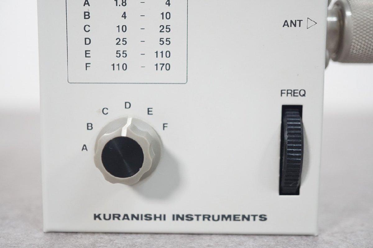 [NZ][E4324960] KURANISHI クラニシ BR-200 アンテナアナライザー 回路図、元箱付き_画像6