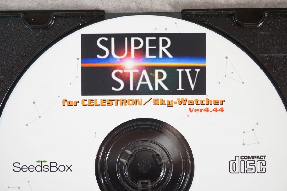 [QS][E43341KP] Seeds Box SUPER STAR IV for CELESTRON/Skywatcher 天文シミュレーションソフト_画像5