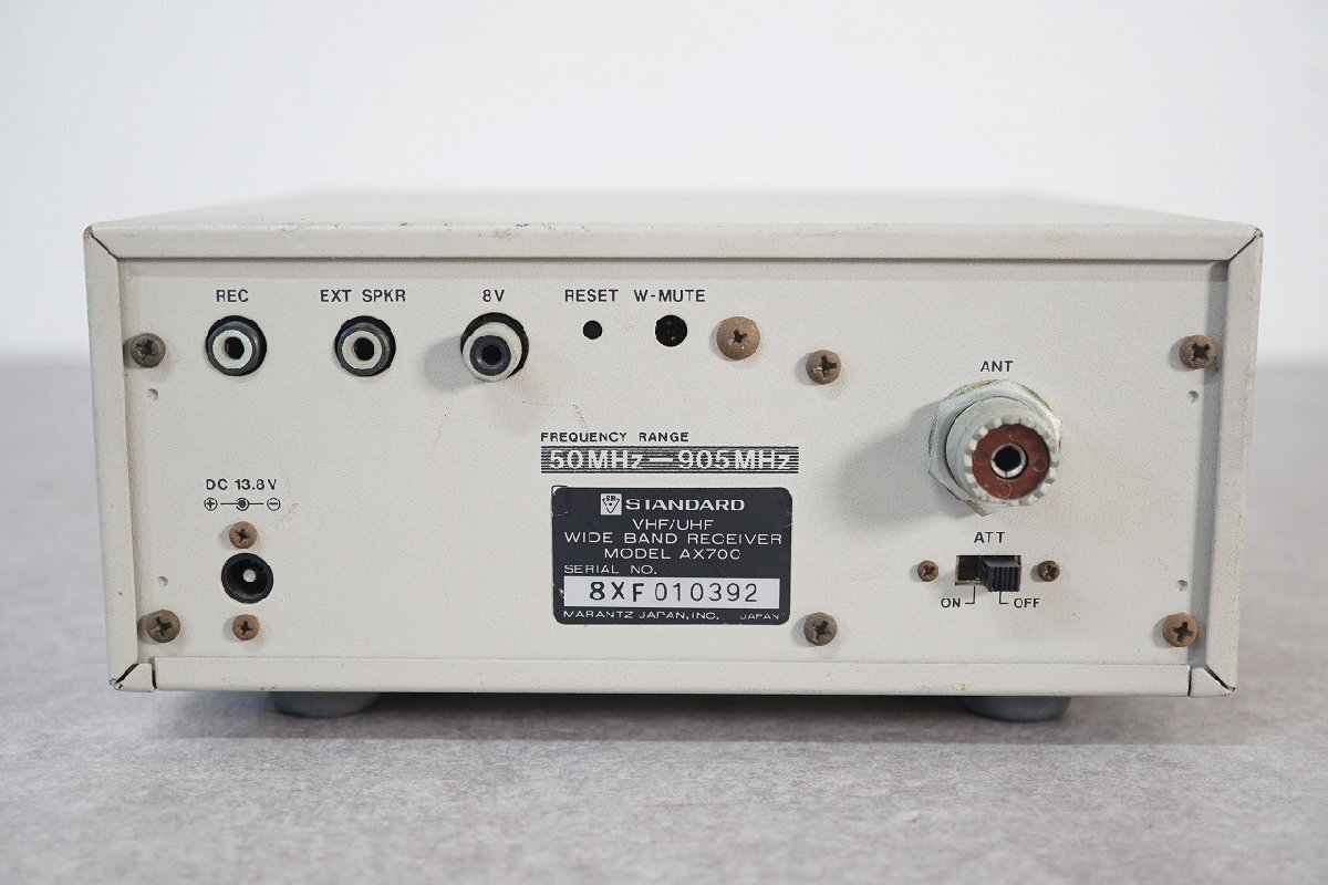 [QS][E4338780] STANDARD standard AX700 wide-band receiver wide obi region receiver 