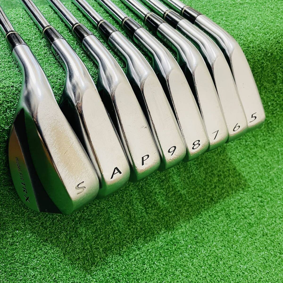 6782 PRGR TR-X 910 プロギア レフティ 左利き アイアン8本 6782 PRGR TR-X 910 プロギア レフティ 左利き アイアン8本