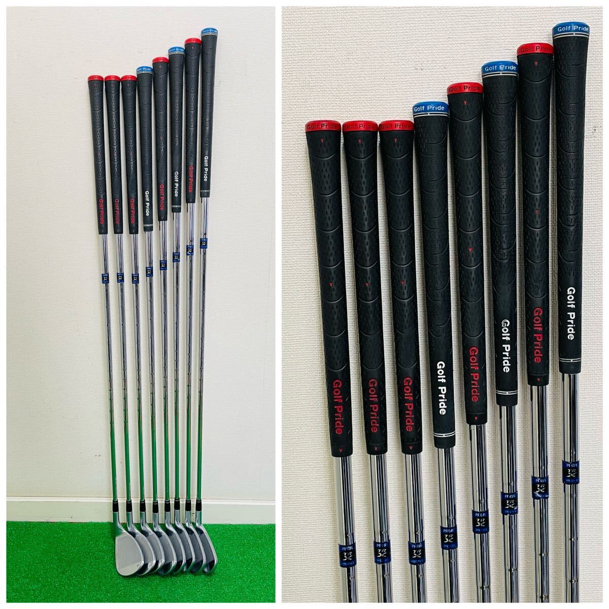 6782 PRGR TR-X 910 プロギア レフティ 左利き アイアン8本 6782 PRGR TR-X 910 プロギア レフティ 左利き アイアン8本