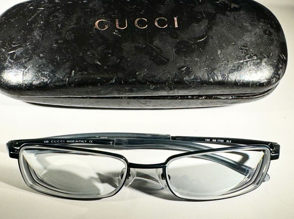 GUCCI メガネフレーム GG1700 3L2 サイズ52□18 135 グッチ 中古品_画像2