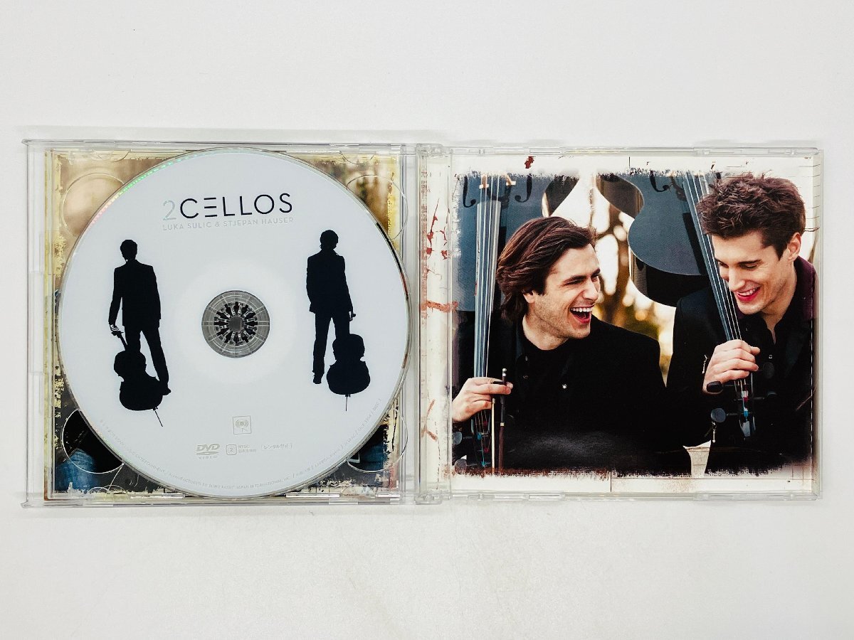 即決CD+DVD 2CELLOS / LUKA SULIC & STJEPAN HAUSER / トゥー・チェロズ アルバム 帯付き Z24_画像4