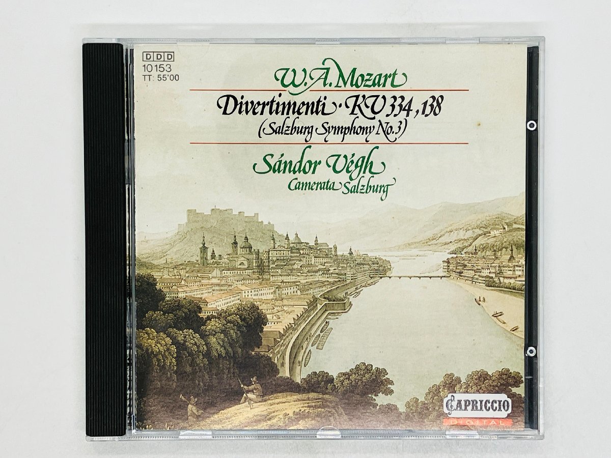 即決CD MOZART / DIVERTIMENTI VOL.1 / CAMERTA SALZBURG / SANDOR VEGH / Y48_画像1