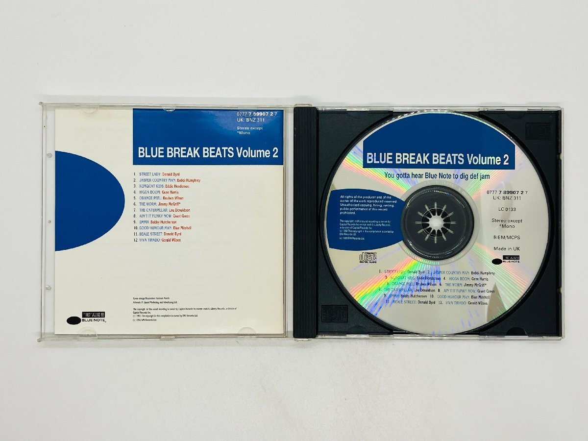 即決CD blue break beats volume 2 / YOU GOTTA HEAR BLUE NOTE TO DIG DEF JAM / 0777 7 89907 2 7 N04_画像3