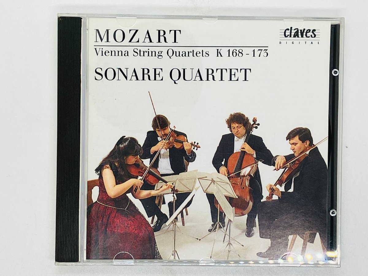 即決CD スイス盤 モーツァルト MOZART / STRING QUARTETS K. 168-173 / SONARE QUARTET / CD 50 9108 Y48_画像1