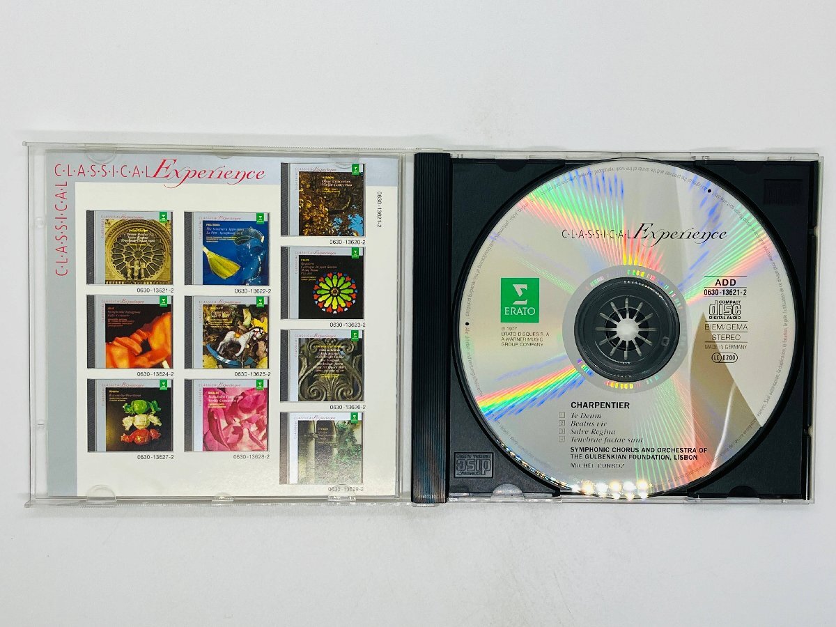 即決CD CHARPENTIER TE DEUM BEATUS VIR SALVE REGINA ORCHESTRA OF THE GULBENKIAN FOUNDATION CORBOZ Y48_画像3