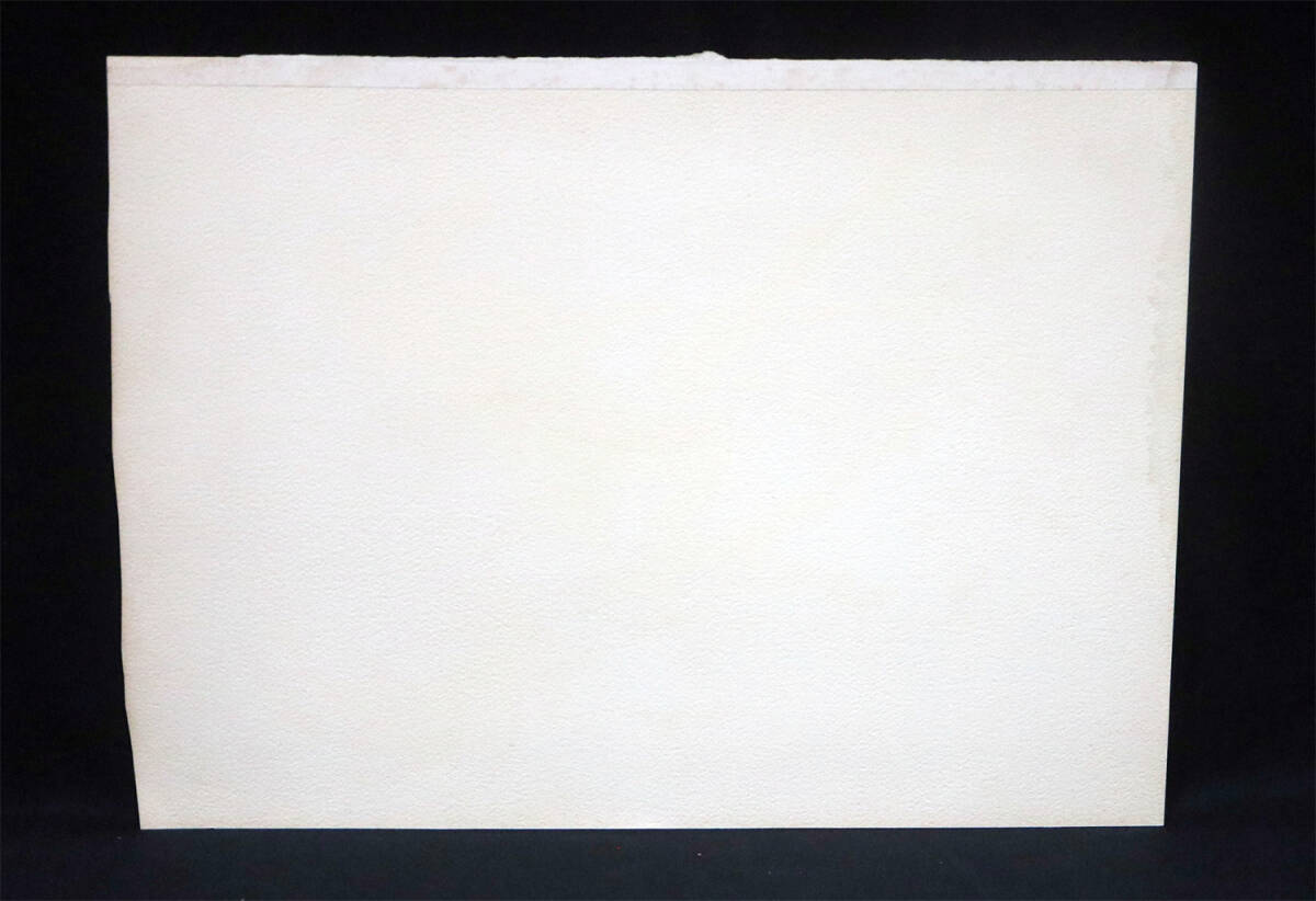 浮世絵 版画 廣重 東海道五十三次之内 和紙 模写 本紙（画芯）サイズ：縦幅約21cm×横幅約34cmの画像10