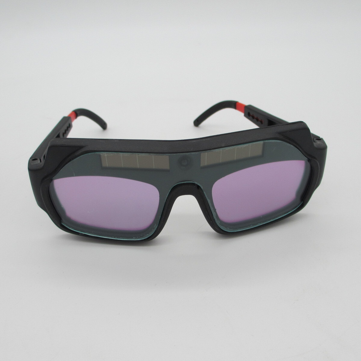 熔接 メガネ マスク 保護 ゴーグル 自動 遮光 溶接面 自動遮光 遮光面 軽量 アーク ソーラー 溶接眼鏡 保護シールド 10枚セットの画像6