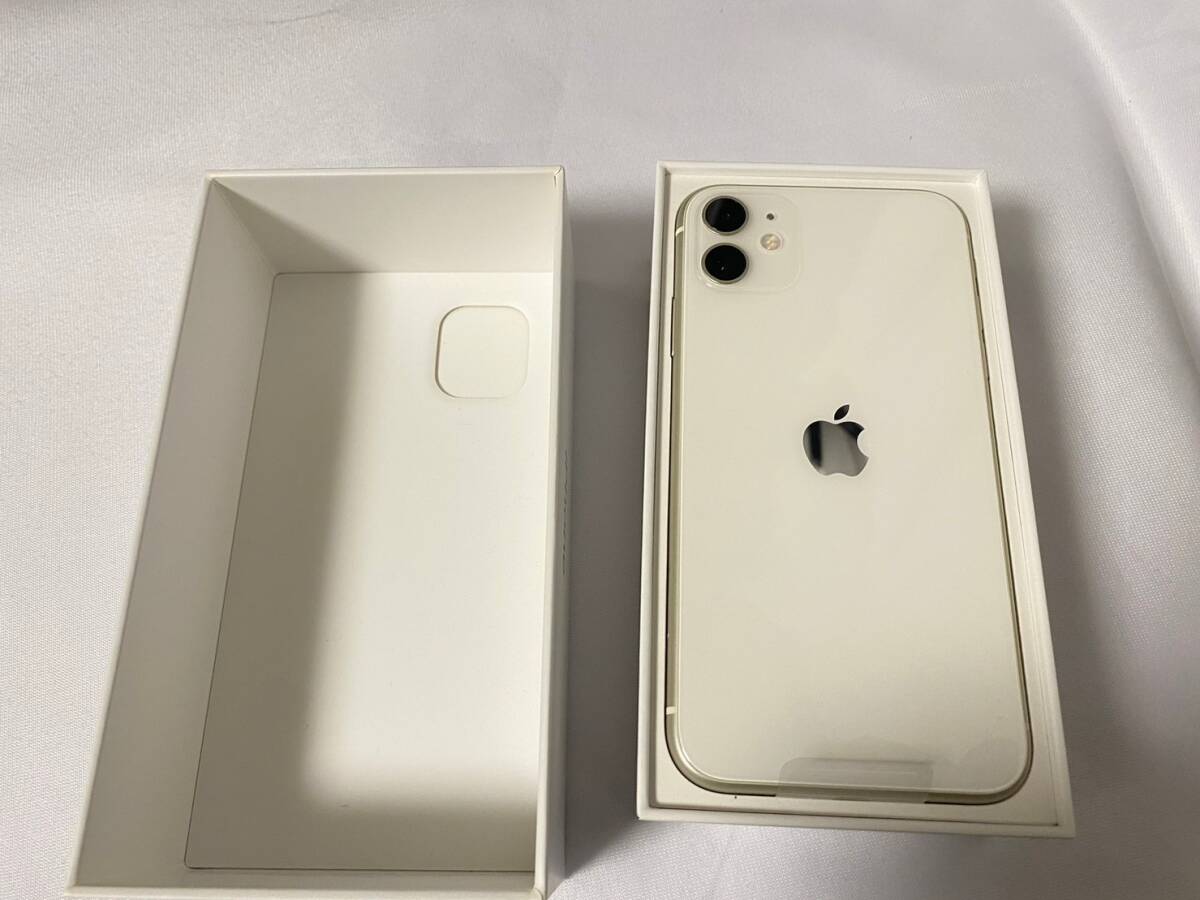 【未使用 iPhone11 64GB】ホワイト 白 simフリー 利用制限〇_画像2