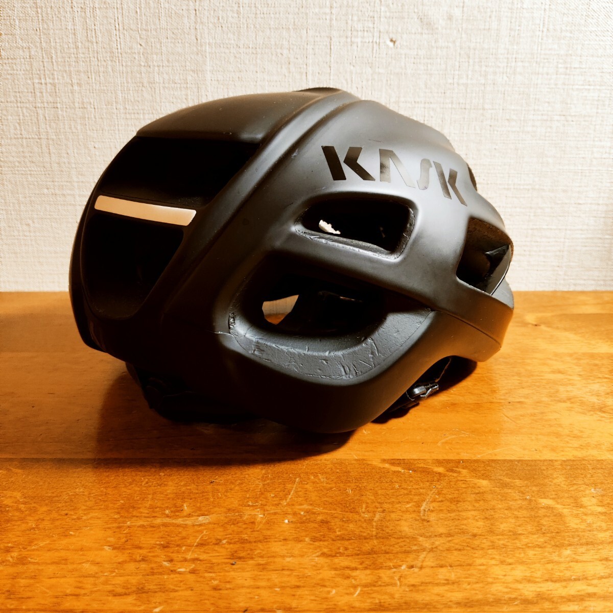 KASK PROTONE Lサイズ マットブラック ヘルメット ロードバイクの画像4
