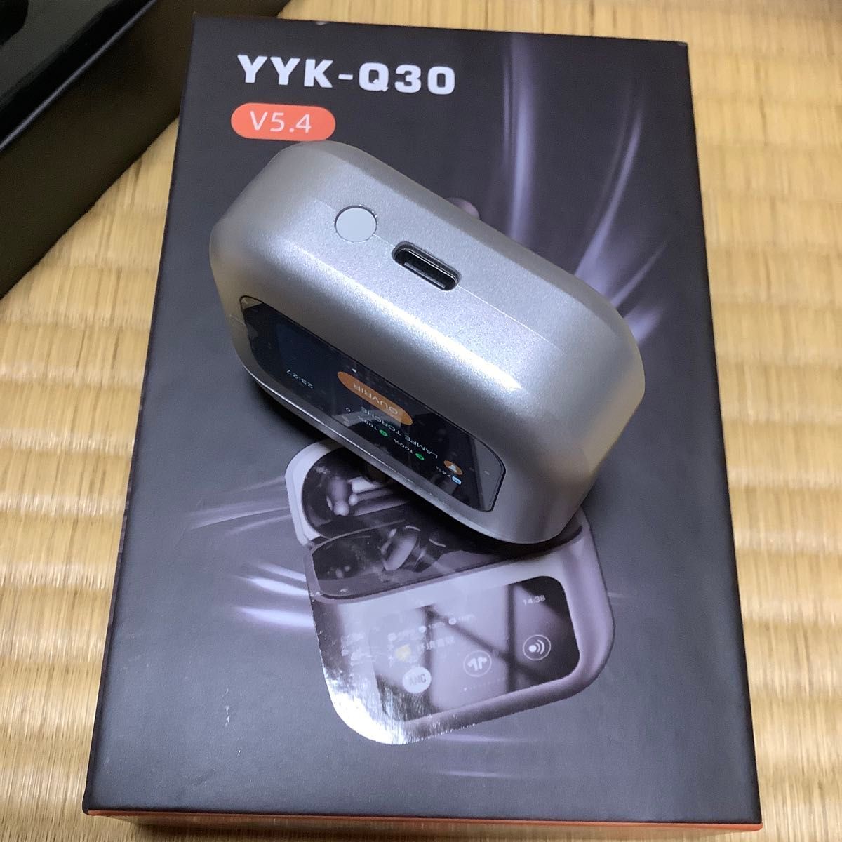 YYK-Q30 ワイヤレス　イヤホン　Bluetooth タッチパネル付き