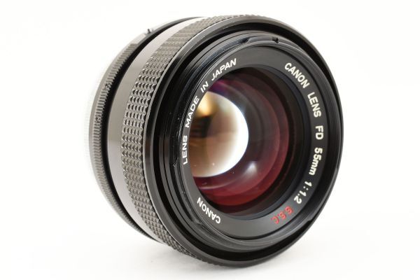 【動作確認済】 Canon キャノン FD 55mm f/1.2 S.S.C. SSC Lens For F-1 A-1 AE-1 2130508_画像5