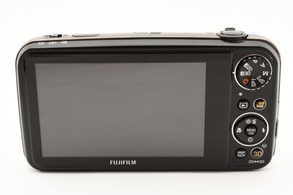 【未使用品 動作確認済】 Fujifilm フジフィルム FinePix REAL 3D W3 Digital Camera Black 2130513_画像3