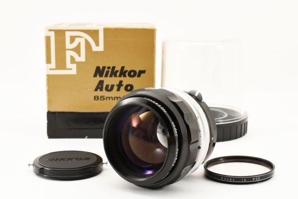 【美品 動作確認済】 Nikon ニコン Nikkor-H.C Auto 85mm f/1.8 non Ai MF Portrait Lens 2130511_画像1