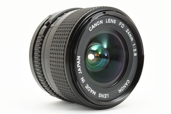 【美品 動作確認済】 Canon キャノン New FD 24mm F2.8 Wide Angle Lens for A-1 AE-1 F-1 2131662_画像5