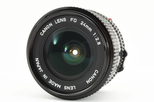 【美品 動作確認済】 Canon キャノン New FD 24mm F2.8 Wide Angle Lens for A-1 AE-1 F-1 2131662_画像4