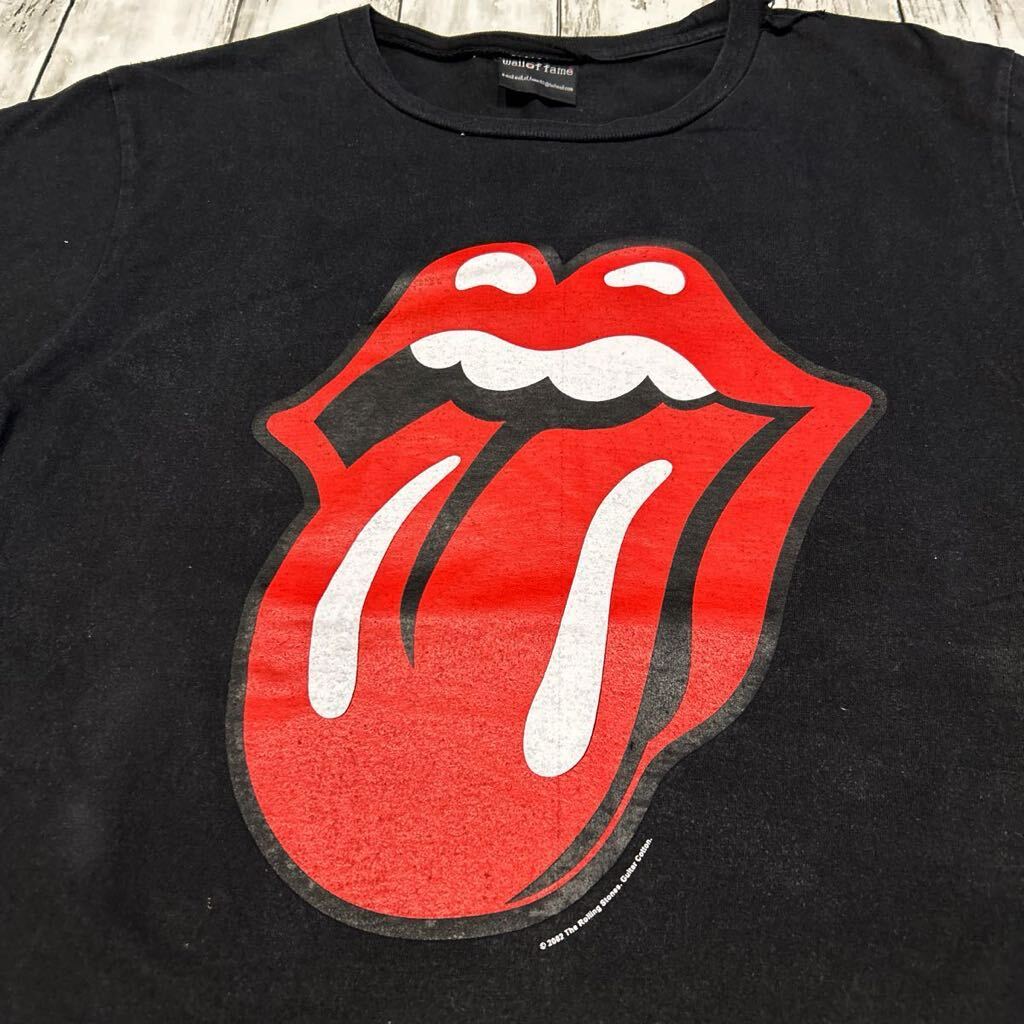 00s The Rolling Stones ローリングストーンズ WITHSTAND 2002 プリント ビンテージ 半袖Tシャツ _画像5