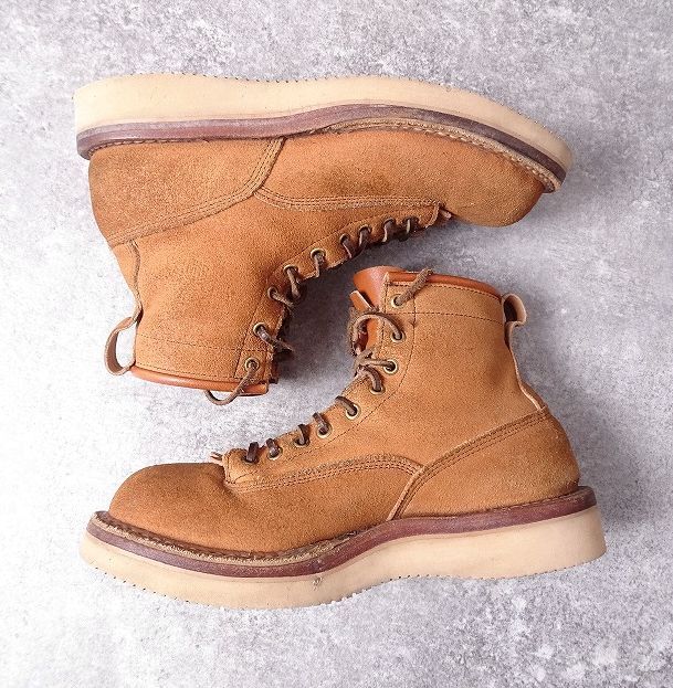 WHITE'S BOOTS ホワイツブーツ スエード レースアップ ブーツ ワーク NORTH WEST ノースウェスト メンズ (8.5 E) ブラウン ●o-975_画像4