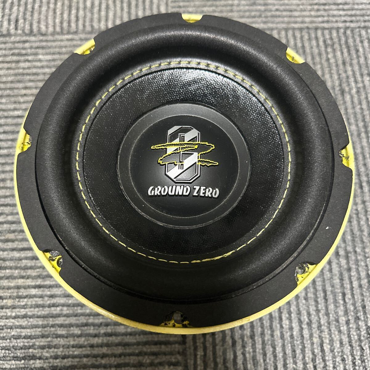 【美品】ground zero GZHW 16SPL ウーファー　カーオーディオ　スピーカー　最大1000W_画像2