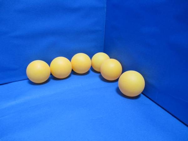 送料無料・新品★遊戯用 卓球ボール オレンジ 6個セット★ 遊び・レクリエーションに最適です。★_画像3