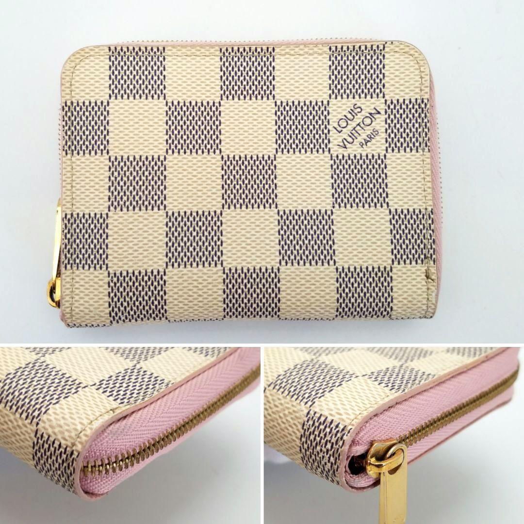 Louis Vuitton ルイヴィトン 箱、保存袋、付属品付 ダミエ アズール ジッピーコインパース 小銭入 カードケース 2019年フランス製 N60229 _画像2