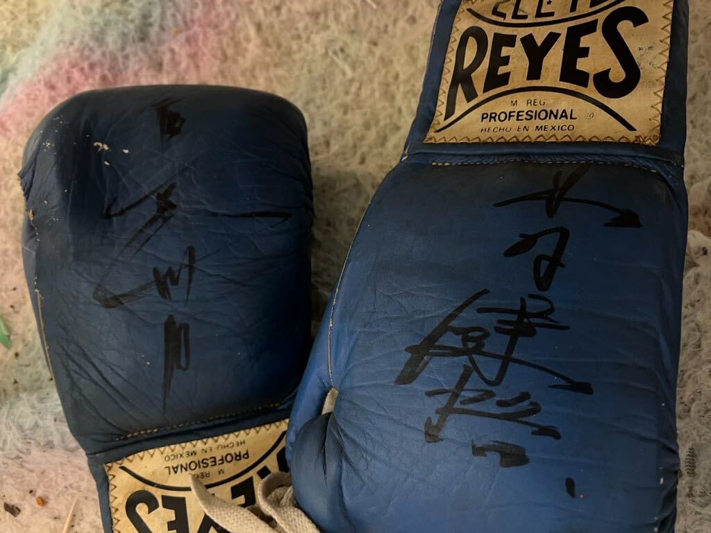  boxing glove autographed 