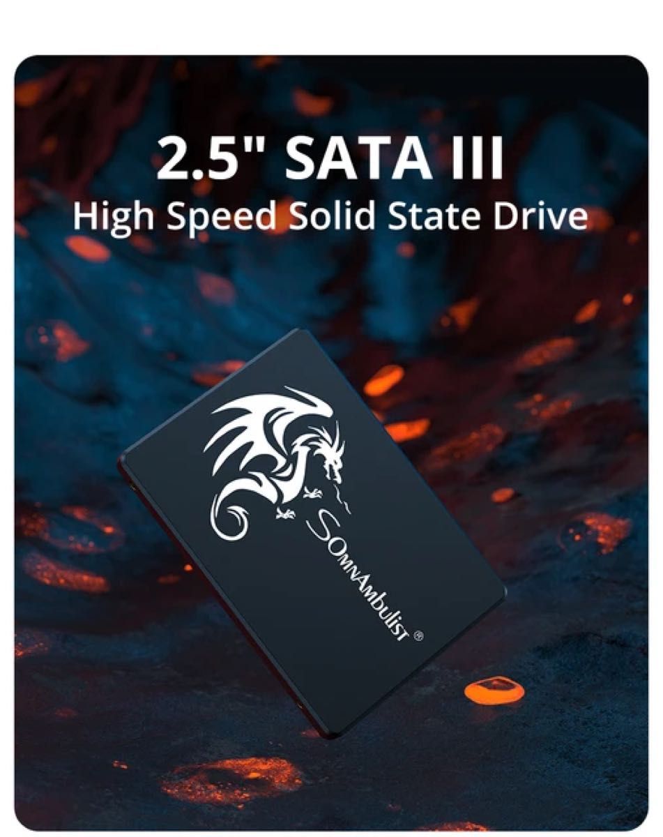 新品SSD未開封　２個組　SomaAmbulist SSD 256 GB