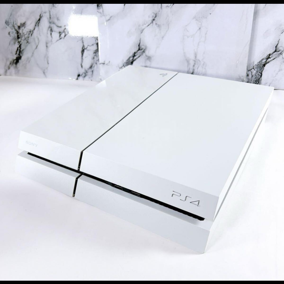 動作確認済み SONY PlayStation4 CUH-1100A ホワイト hdmiケーブル コンセント コントローラー 付属
