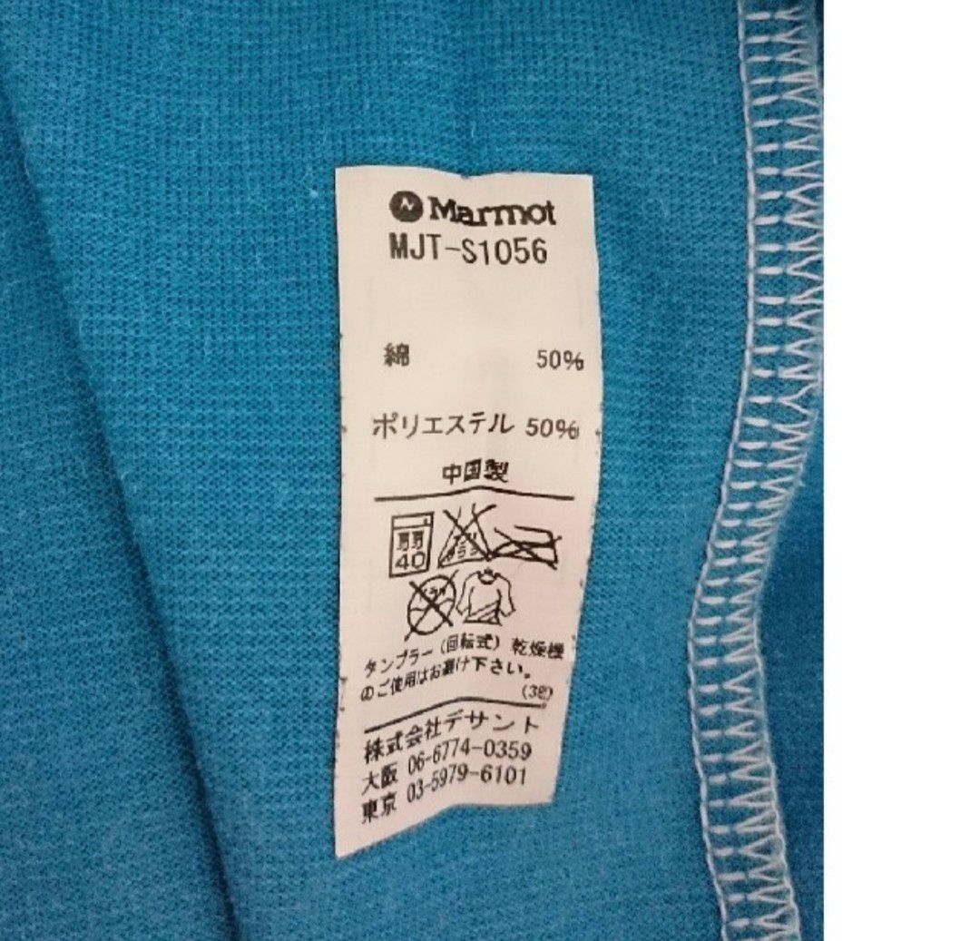 Marmot マーモット Tシャツ   半袖Tシャツ 半袖　M