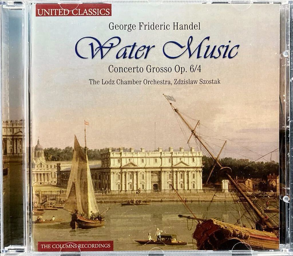 CD/ ヘンデル：水上の音楽、合奏協奏曲Op.6-4 / ショスタク&ウッチ室内管_画像1