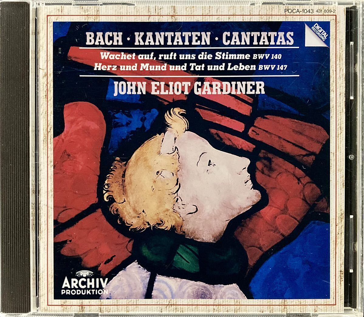 CD/ バッハ：カンタータ BWV.140,147 / ガーディナー&イングリッシュ・バロック・ソロイスツ / サンプル盤_画像1