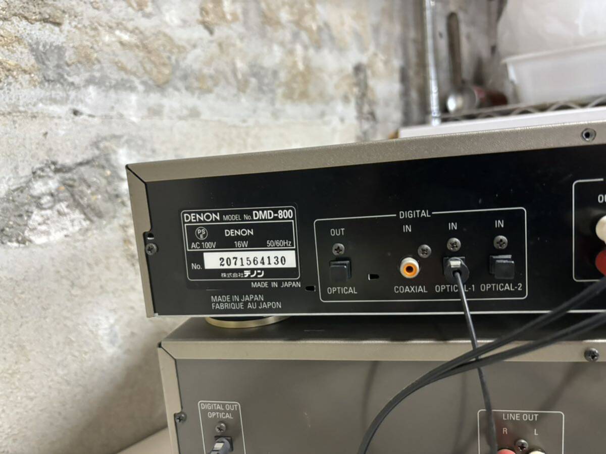 DENON DMD-800 DCD-755 PMA-390Ⅳ まとめて　オーディオ _画像6