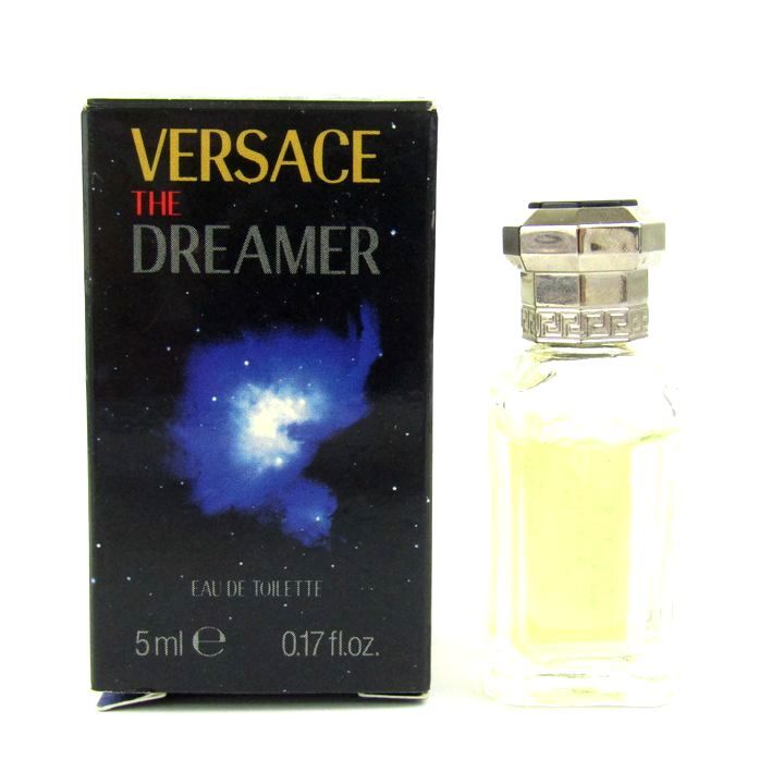 ヴェルサーチ ミニ香水 ザ ドリーマー オードトワレ EDT 残半量以上 フレグランス メンズ 5mlサイズ VERSACE_画像1