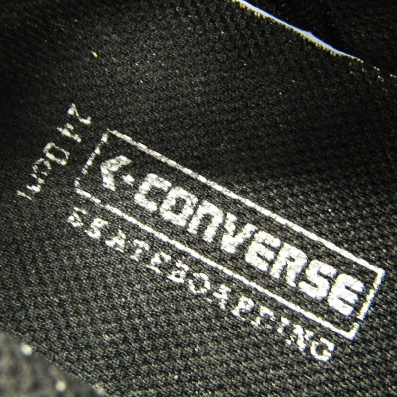 コンバース スニーカー ローカット SKATEBOARDING 3CL449 シューズ 靴 黒 レディース 24サイズ ブラック CONVERSE_画像3