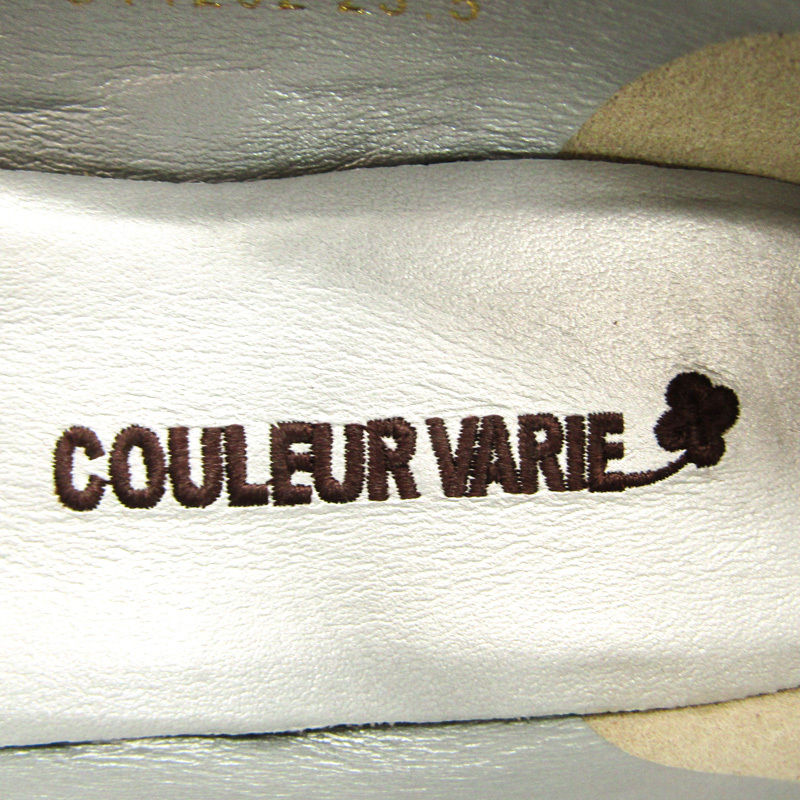 クロールバリエ バレエシューズ サブリナシューズ 未使用 靴 レディース 23.5サイズ ブラウン COULEUR VARIE_画像3