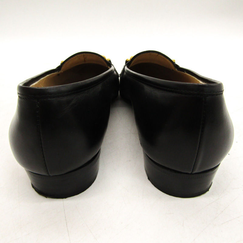 サルヴァトーレフェラガモ ローファー ブランド シューズ 靴 イタリア製 黒 レディース 6.5サイズ ブラック Salvatore Ferragamo_画像6
