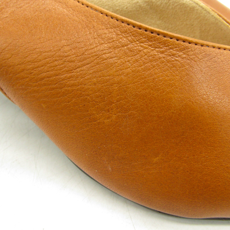 モードカオリ パンプス バックストラップ ブランド シューズ 靴 日本製 レディース 23.5サイズ ブラウン MODE KAORI_画像2