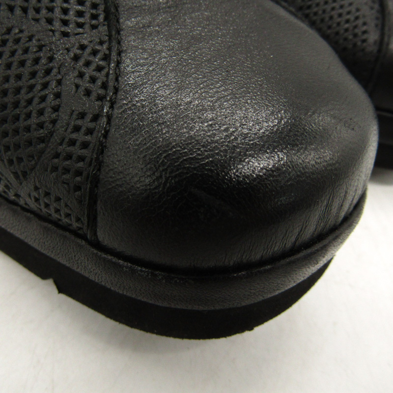 ビジェバノ スニーカー ウォーキングシューズ ローカット 幅広 4E ブランド 靴 黒 レディース 23サイズ ブラック VIGE VANO_画像2