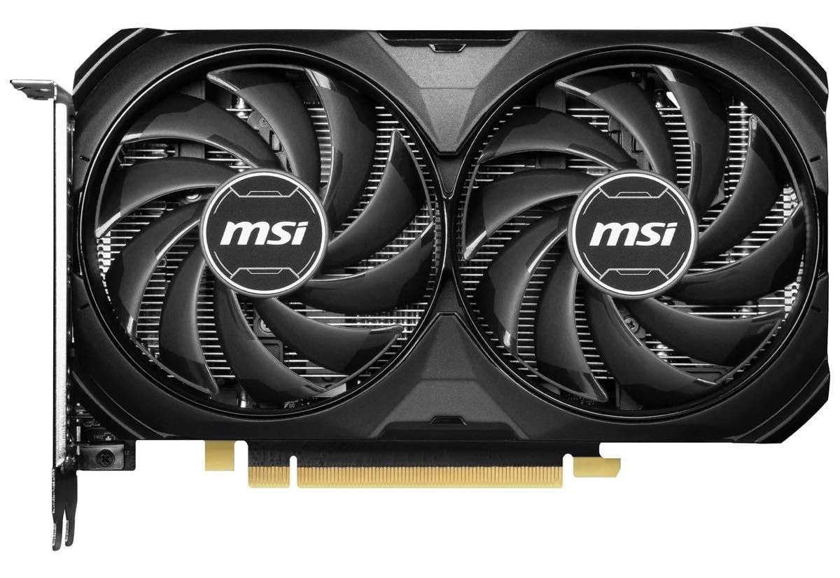 新品未開封 MSI GeForce RTX4060Ti VENTUS 2X BLACK 8G OC