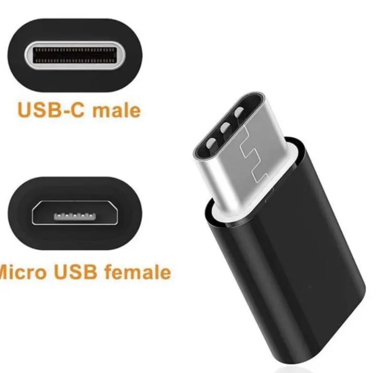 ☆新品未使用 ホワイト 2つセット 変換アダプター MicroUSB → USBtype-C 変換コネクタ マイクロUSB/USB-C/ケーブル/タイプ C/USB C/TYPE C_画像6
