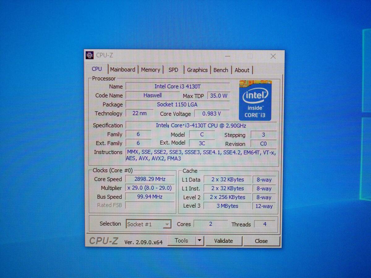 ASRock H81M-ITX LGA1150 mini-ITX マザーボード (Core i3-4130T 2.90GHz 付き) _画像10
