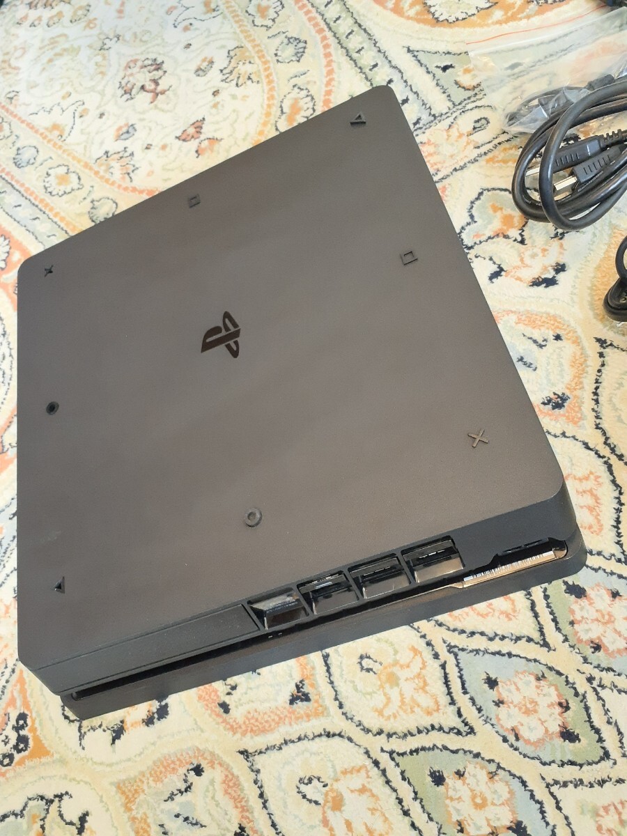 すぐに遊べる　薄型タイプ　 ps4　CUH-2100A　本体一式　送料無料　 動作品 　ジェットブラック SONY_画像5