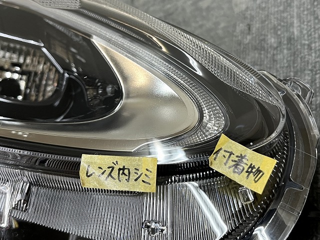 シエンタ/ハイブリッド NSP170G/NSP172G NCP175G NHP170G 後期 LED 純正 右ヘッドライト/右ヘッドランプ ICHIKOH 52-317 [33] ▼32169/箱あ_画像9