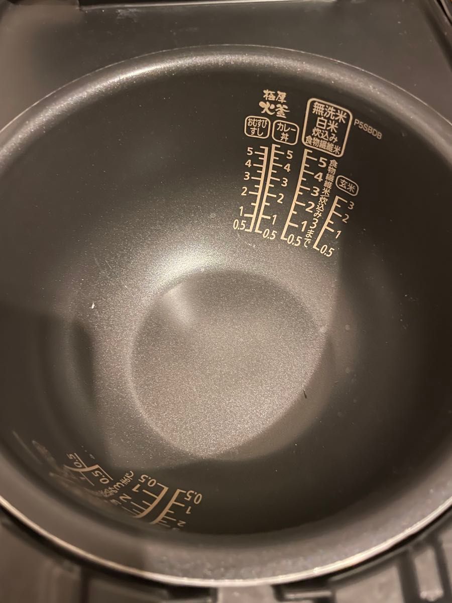 アイリスオーヤマ　銘柄炊き 圧力IHジャー炊飯器 RC-PA50D-B ブラック 5.5合　2018年製