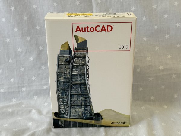 Autodesk AutoCAD 2010 日本語版 シリアルナンバー付属 全付属パッケージ版 商用版の画像1