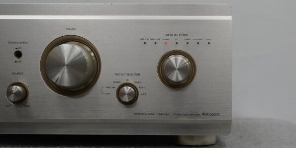 ＜ジャンク＞DENON プリメインアンプ PMA-2000III_画像3